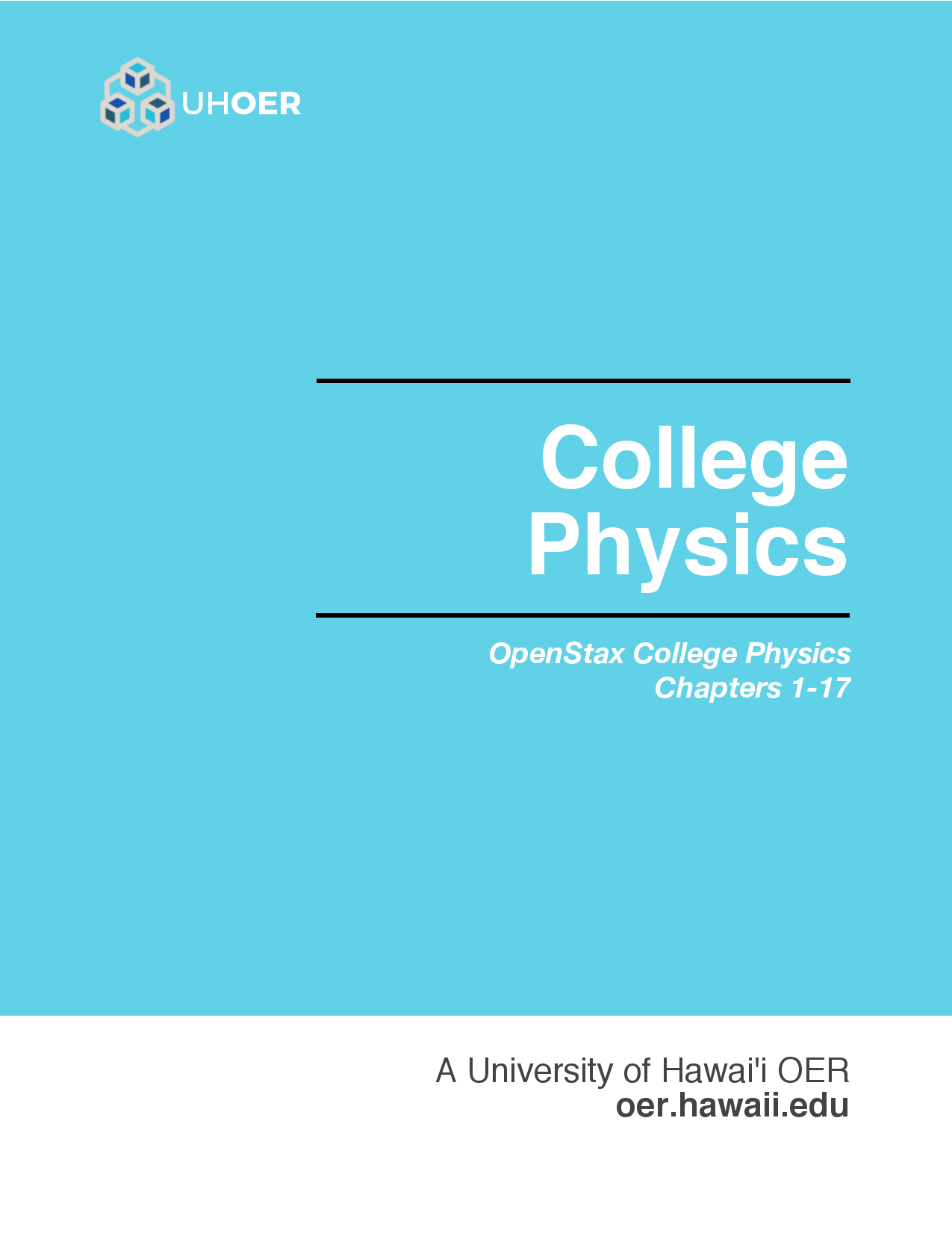 Cover image for College Physics chapters 1-17
