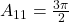 A_{11} = \tfrac{3\pi}{2}