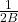 \tfrac{1}{2B}