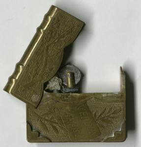 An old trench art lighter