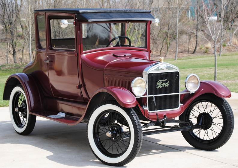 Red Ford Model T