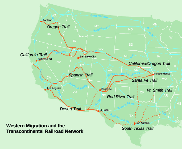 Europes Railway Network in 1840 and 1870 – Mapping Globalization